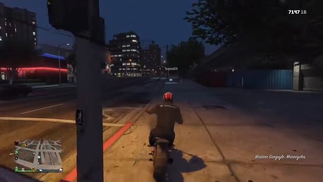 I became Ghost Rider- GTA5 смотреть онлайн