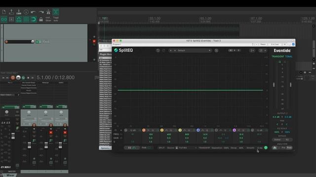 Eventide SplitEQ clone with DDMF Metaplugin смотреть онлайн