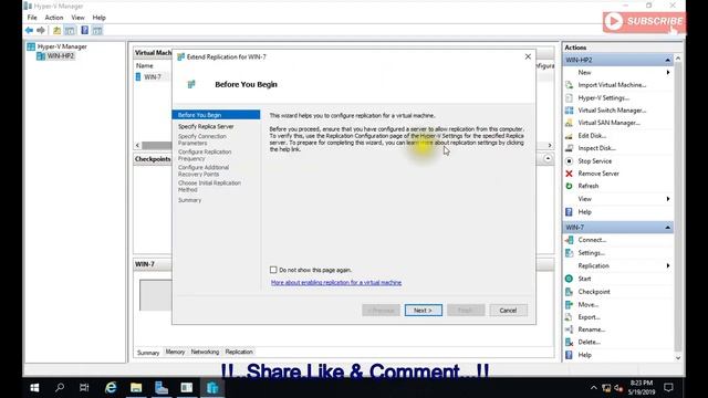 Windows Server 2019 Training 24 - How to Remove VMs Failover & Replication on Hyper-V смотреть онлайн
