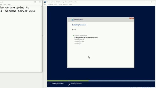 Windows Server 2016 Installation смотреть онлайн