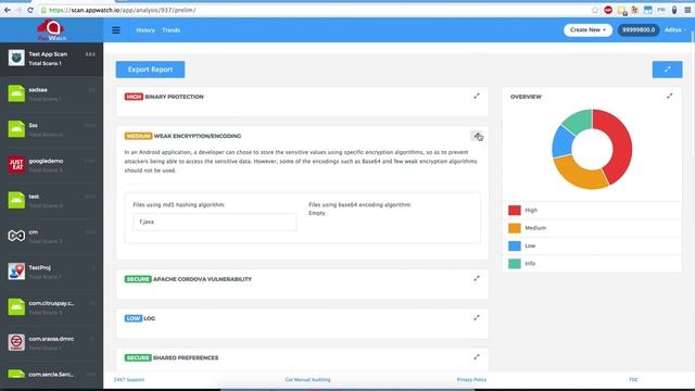 AppWatch - Android and iOS Mobile Application Security Scanning Platform смотреть онлайн