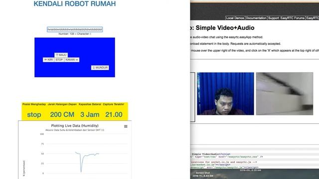Teleoperation Robot (MQTT Protocol & WebRTC Protocol) смотреть онлайн