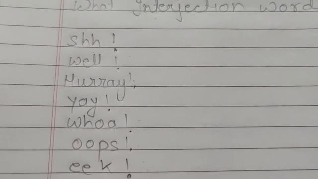 Class 3 English Grammar Worksheet 6 and 7 'Interjection' and "preposition" смотреть онлайн