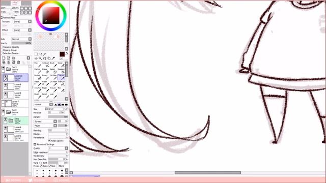 SPEEDPAINT: Chibi Jinjin「Paint Tool Sai 」 смотреть онлайн