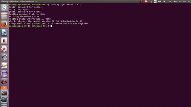How to install vlc player on UBUTNU in Hindi смотреть онлайн