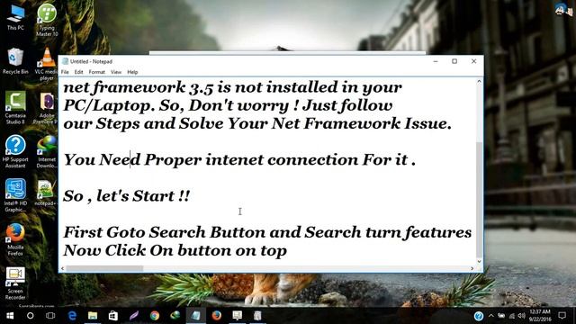 How to Solve Net Framework 3 5 Issue in Window 8,8 1,10 Easily смотреть онлайн