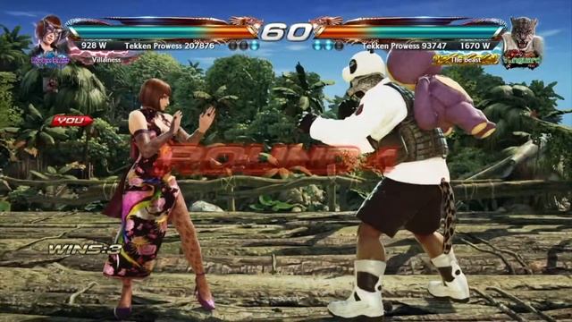 Tekken 7: Anna Beats Some Pussy.....face