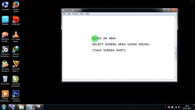 HOW TO TAKE SCREENSHOT OF WINDOW SCREEN. WINDOWS 7,8,10,XP смотреть онлайн