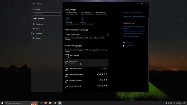 How To Change Language In Windows 10 Operating System смотреть онлайн