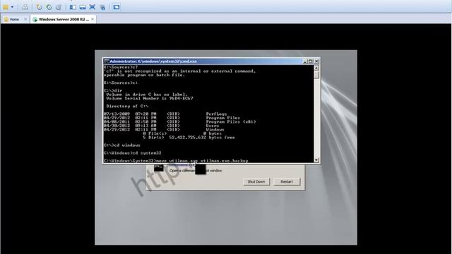 2008 R2 Reset Admin Pass смотреть онлайн