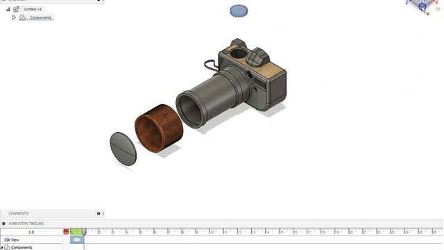 7. Exploded Isometric View - Autodesk Fusion 360 [Silent] смотреть онлайн