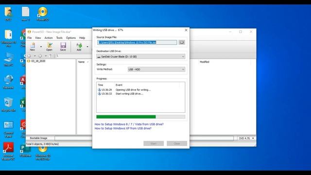 Create A Bootable Pendrive Windows 10 Pro with Power ISO || Rufus || Easy and Simple. смотреть онлайн
