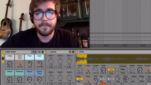 Little Grain Demo/Overview (Ableton "Granular" Sampler) смотреть онлайн