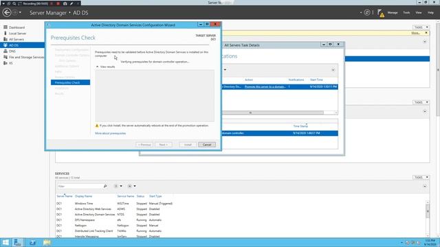 Microsoft Active Directory & DNS Installation on Windows Server OS 2012R2 смотреть онлайн