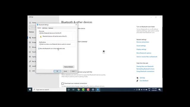 Bluetooth Icon Missing, You Can have it back in just 2 minutes. смотреть онлайн