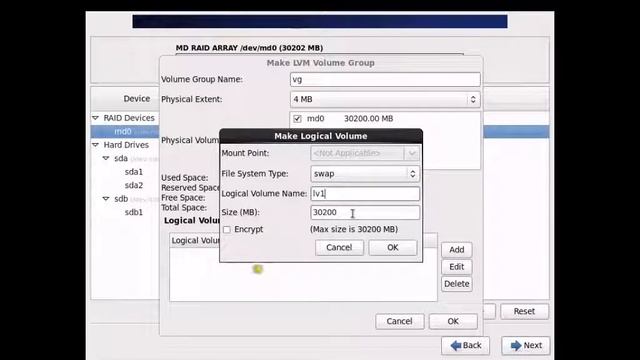 How to install linux server (Centos 6) with Raid-1 and LVM смотреть онлайн