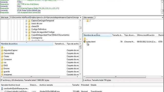 Tutorial FTP por medio de FileZilla смотреть онлайн