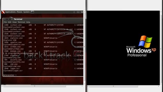 BackTrack5 WinXP sp3 sin antivirus sin update aplicando Keylogger смотреть онлайн