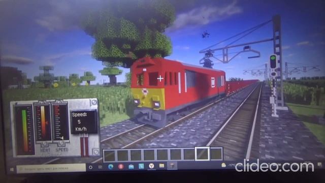 HD Тепловоз EMD class 77 & 20 T gondola cars. MINECRAFT TRAINCRAFT (Поезда в Майнкрафт) смотреть онлайн