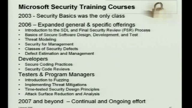 2006 BlackHat Vegas V40 Cushman MS Security fundamentals смотреть онлайн
