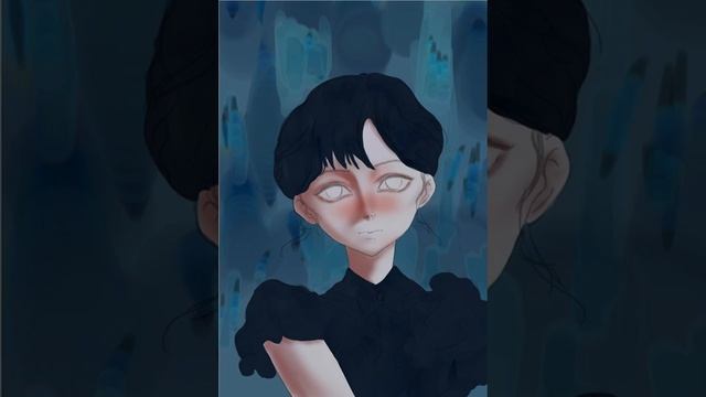 Wednesday Addams Ibis Paint X fanart смотреть онлайн