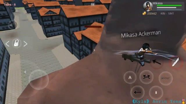 SnK! Aot Mobile Fan Game Shinzou wo Sasageyo смотреть онлайн