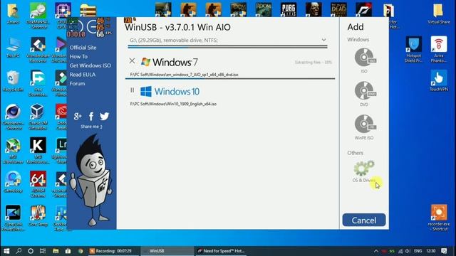 Multiple OS Of Windows on Single Pen Drive. [HINDI] смотреть онлайн