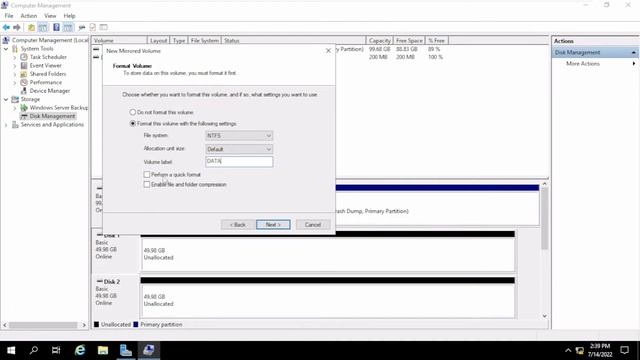 RAID 1 Configuration on Windows Server 2019.mp4 смотреть онлайн