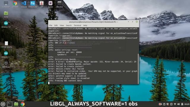 Mengatasi "OBS Failed to initialize video Your GPU may not be supported" di Linux смотреть онлайн