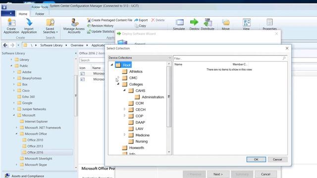 Software Deployment Via SCCM - Office 2016 64Bit