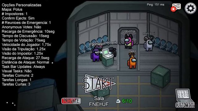 AMONG US - PARTE 20 - LIVE COM INSCRITOS - PERFECT!! VITÓRIA COMPLETA!! 👀🏃🏃 смотреть онлайн