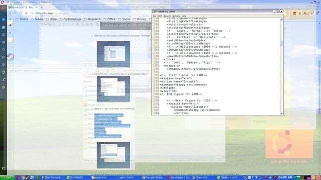 Skippy-XD Expos'e effect for Manjaro LXDE смотреть онлайн