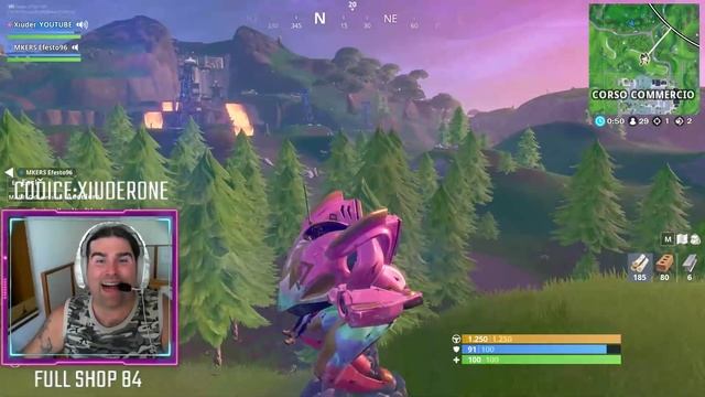 🔴FORTNITE Lv.100 | RIFTBEACON AI MAGAZZINI! | CODICE: XIUDERONE смотреть онлайн