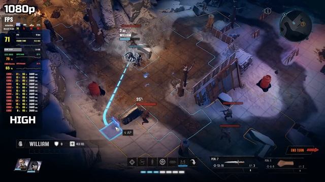 wasteland 3 RYZEN 5 1600AF + GTX 1060 3GB смотреть онлайн