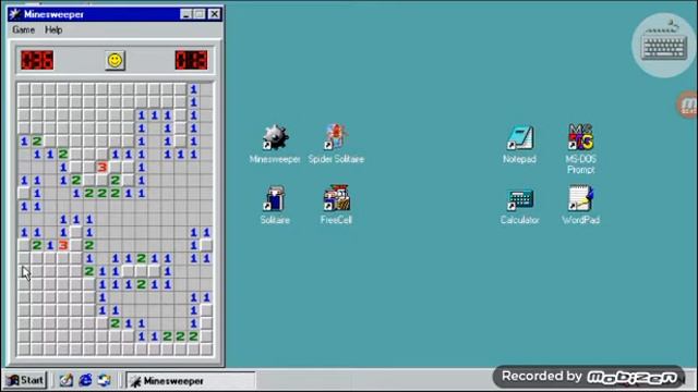 PLAYING MINESWEEPER ON WINDOWS 98!!! смотреть онлайн
