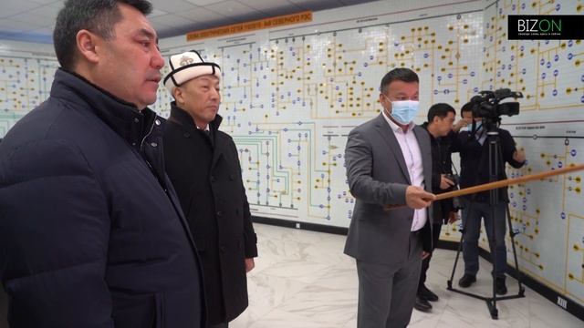 Везде успел. Садыр Жапаров открыл здание нового Северного РЭС. смотреть онлайн