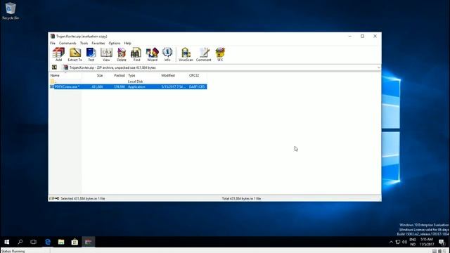 Panda Adaptive Defender 360 blocks Trojan horse on Windows 10 Client outside a domain - (Zip File) смотреть онлайн