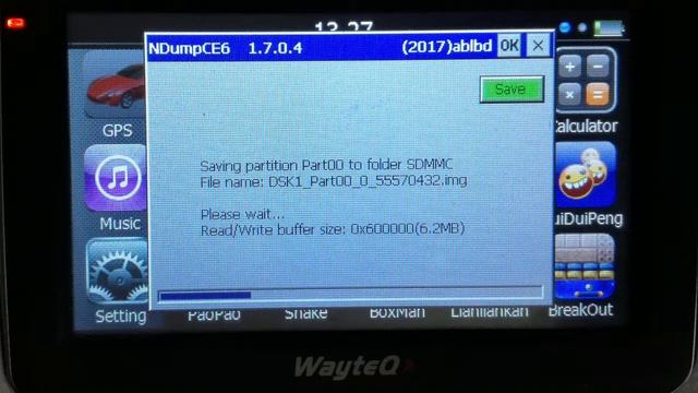 rd #210 WayteQ x850 GPS ROM Dump смотреть онлайн