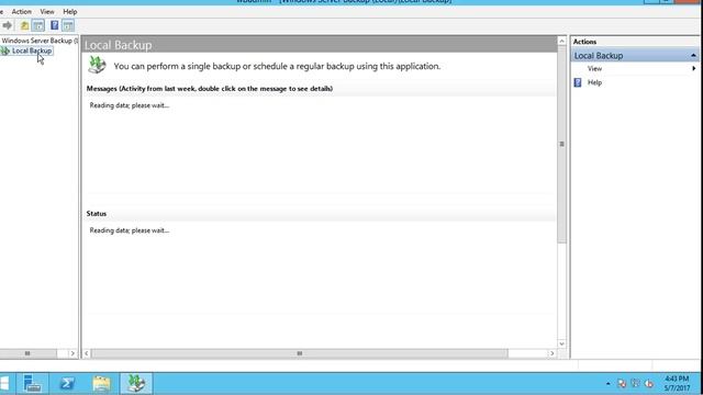 Install Windows Server backup and Perform a System System state backup on Windows 2012 R2 смотреть онлайн