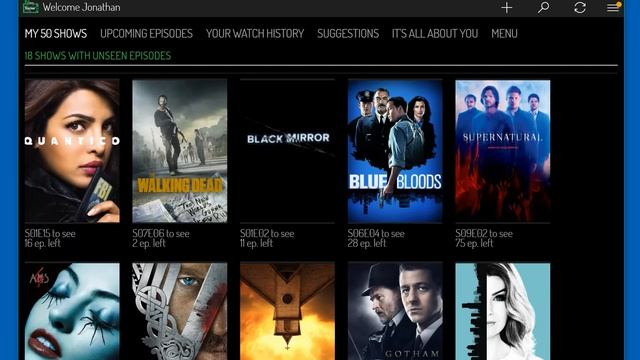TV Show Tracker UWP for Windows - trakt.tv client DEMO смотреть онлайн