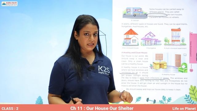 Life on Planet Class-2 Ch 11 Our House our Shelter смотреть онлайн