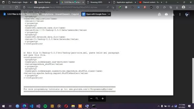Hadoop Installation in Window 10 | Programming for Big Data смотреть онлайн