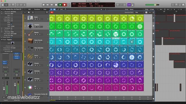 Logic Pro X Live Loops Session [4K] смотреть онлайн
