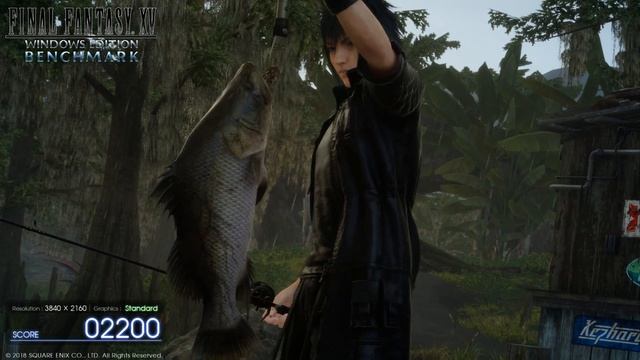 Final Fantasy XV Windows Edition Benchmark - 4K Standard Settings - Ryzen 7 1800x + GTX 1080 Ti смотреть онлайн