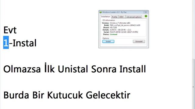 Windows Orjinalleştirme Win LOADER смотреть онлайн