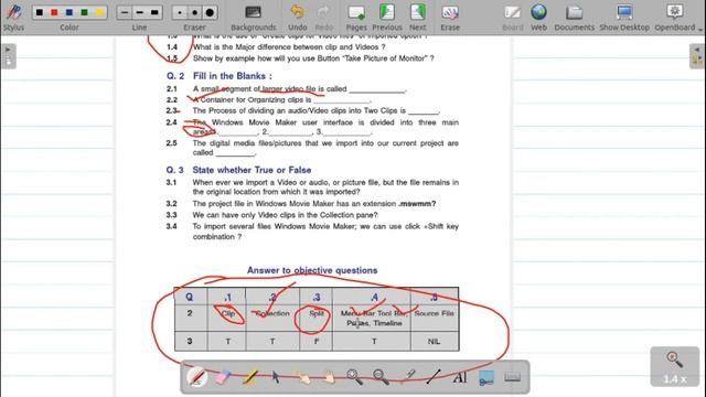 Book Study Exercise Class XII (PSEB) : Windows Movie Maker-1 Chapter 4 (Punjabi Language) смотреть онлайн