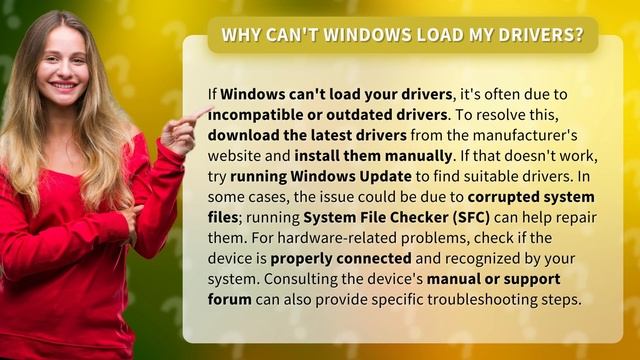 Why can't Windows load my drivers? смотреть онлайн
