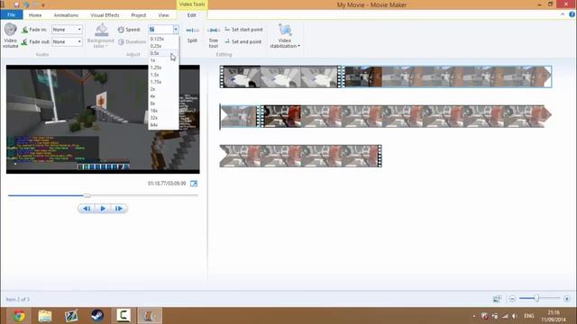 Tutorial | How To Speed Up Videos Using Windows Movie Maker смотреть онлайн