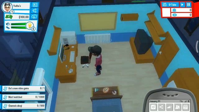 Youtubers Life Android Gameplay #1 смотреть онлайн