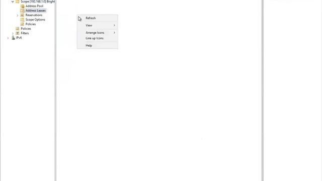 DHCP Configuration On Hyper V